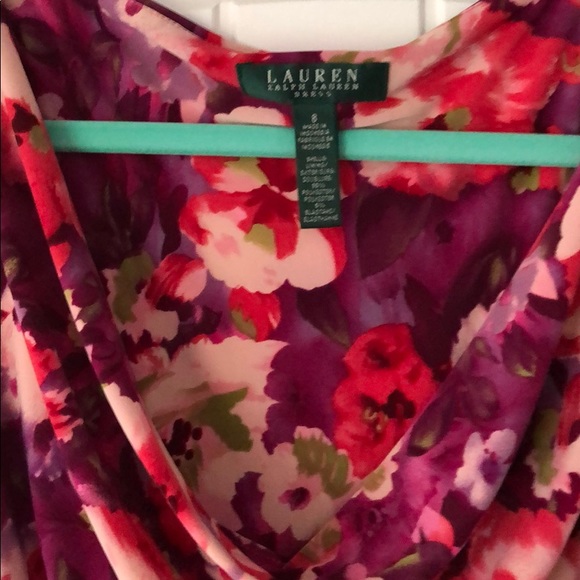 Lauren floral dress. Perfect condition. - Picture 4 of 4